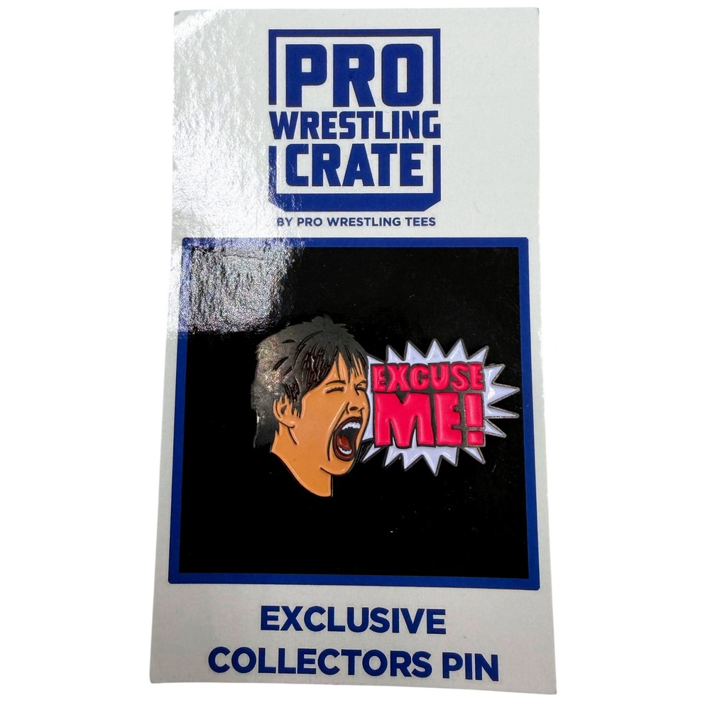 Vickie Guerrero Excuse Me Enamel Pin Pro Wrestling Crate Exclusive PWT WWE AEW